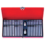 Набор вставок (бит) 10 мм, Torx, Spline, Hex, 44 предмета KING TONY 1044CQ купить по цене 6&nbsp;320 ₽ в интернет магазине ТЕХСАД