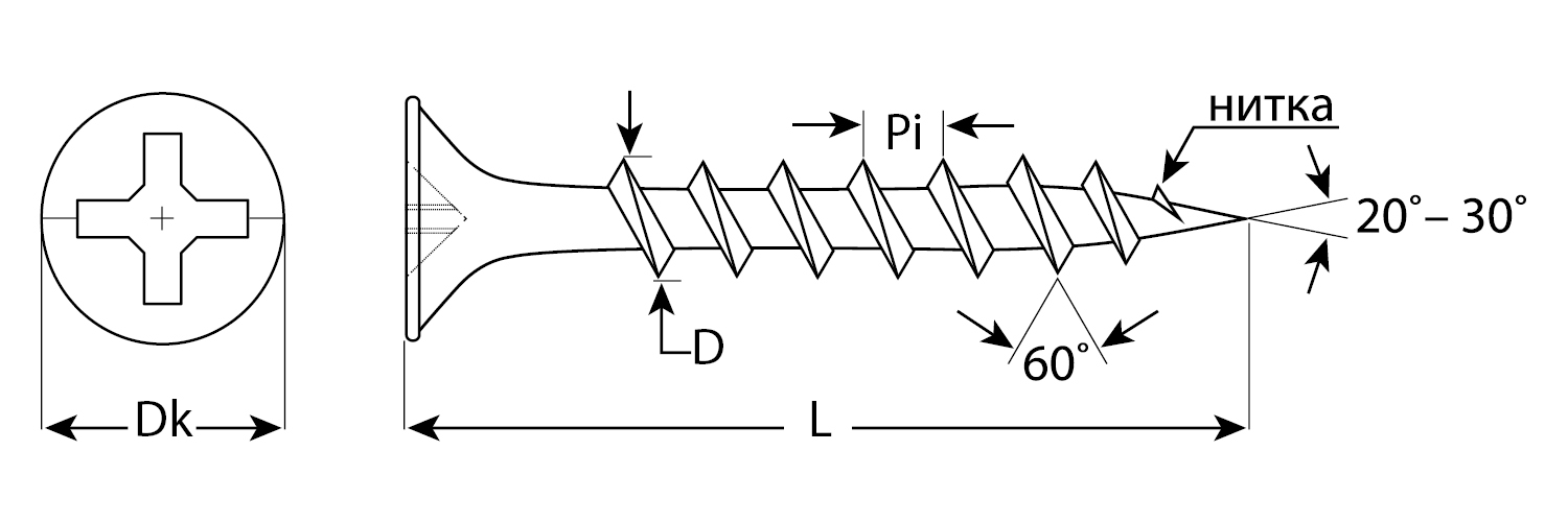 ЗУБР 125 х 4.8 мм, 90 шт., СГД саморезы гипсокартон-дерево 4-300031-48-125 Профессионал купить по цене 244 ₽ в интернет магазине ТЕХСАД