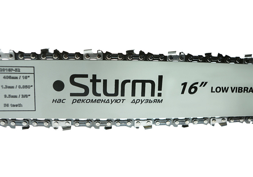 Цепная пила электрическая Sturm! CC2016P купить по цене 8&nbsp;650 ₽ в интернет магазине ТЕХСАД