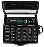 KRAFTOOL 55 предм., отвертка реверсивная с битами 25554-H55 купить по цене 2&nbsp;574 ₽ в интернет магазине ТЕХСАД