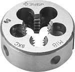 ЗУБР М18 x 2.5 мм, 9ХС, круглая ручная, плашка 4-28022-18-2.5 купить по цене 630 ₽ в интернет магазине ТЕХСАД