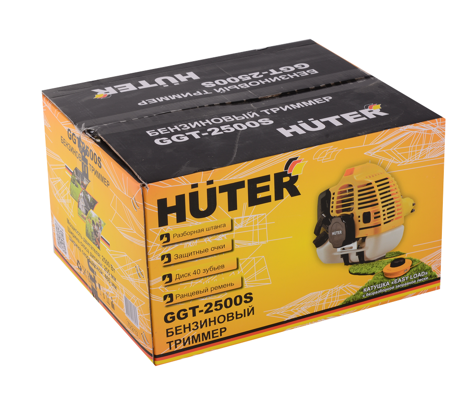 Триммер бензиновый HUTER GGT-2500S купить по цене 11&nbsp;390 ₽ в интернет магазине ТЕХСАД