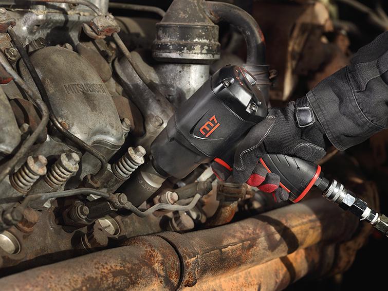 Гайковерт пневматический ударный 1/2'', 1627 Нм, система 'EZ Grease' MIGHTY SEVEN NC-4255QH купить по цене 20&nbsp;450 ₽ в интернет магазине ТЕХСАД