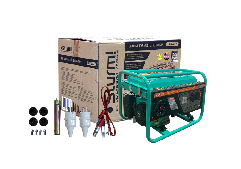 Генератор Sturm! PG8735N купить по цене 28&nbsp;850 ₽ в интернет магазине ТЕХСАД