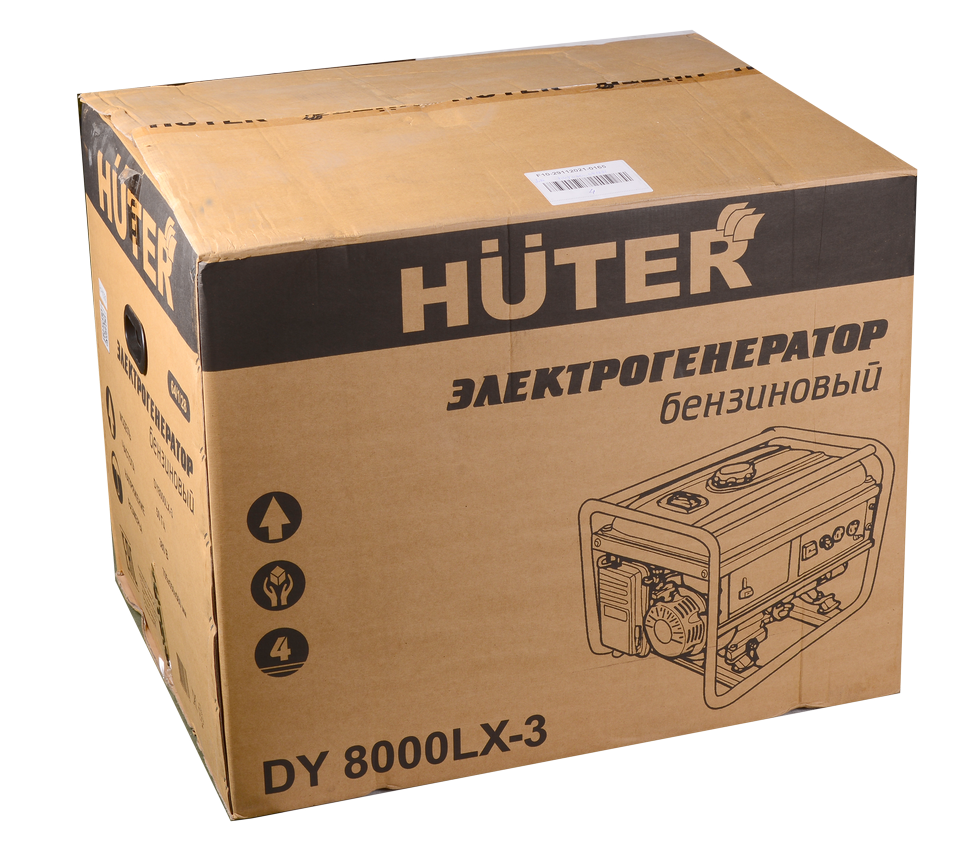 Портативный бензогенератор HUTER DY8000LX-3 купить по цене 65&nbsp;190 ₽ в интернет магазине ТЕХСАД
