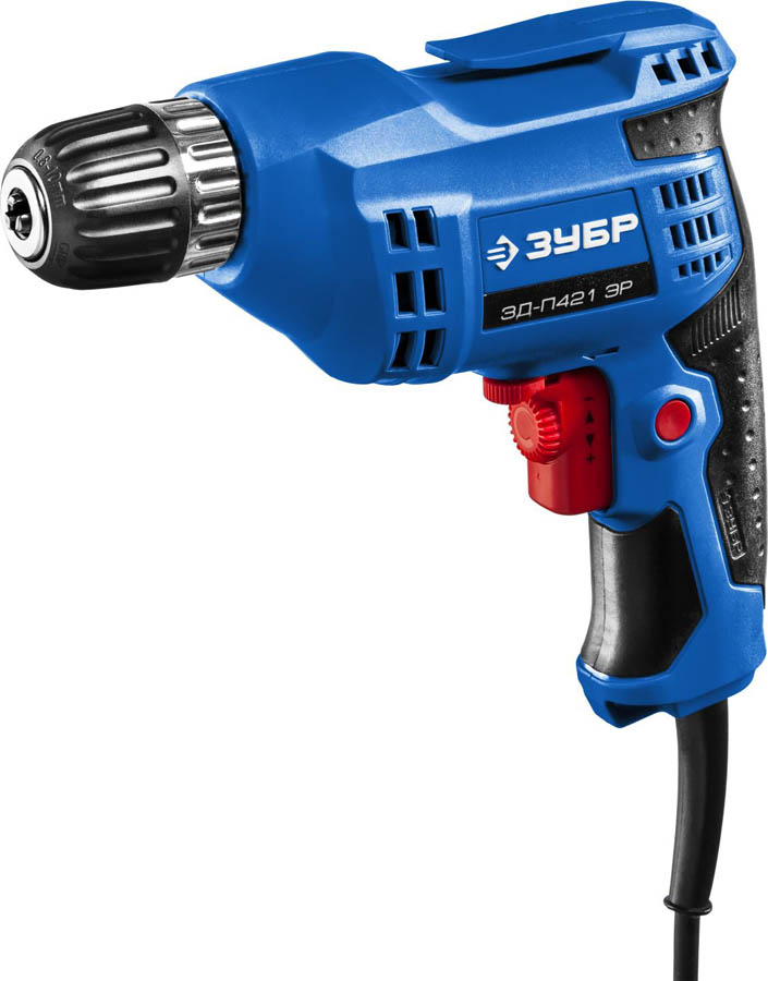 ЗУБР 420 Вт, дрель безударная реверсивная ЗД-П421 ЭР Профессионал купить по цене 3&nbsp;700 ₽ в интернет магазине ТЕХСАД