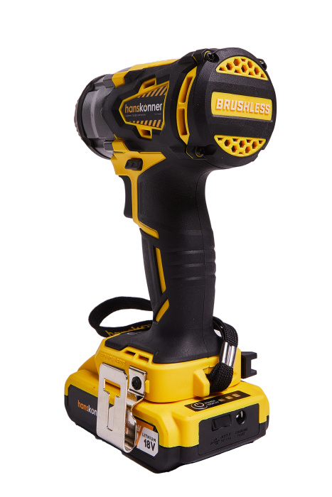 Аккумуляторный винтоверт Hanskonner HCD18280H Unibattery купить по цене 16&nbsp;990 ₽ в интернет магазине ТЕХСАД