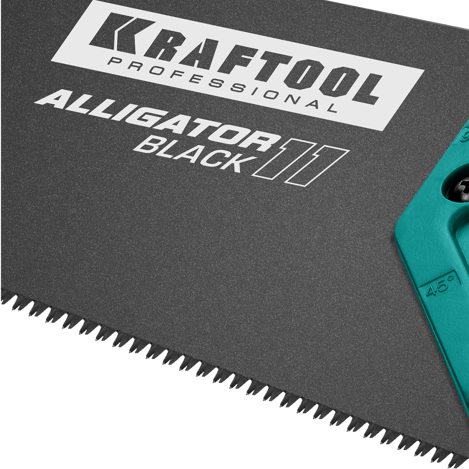KRAFTOOL 11 TPI, 550 мм, ножовка для точного реза Alligator Black 11 15205-55 купить по цене 1&nbsp;720 ₽ в интернет магазине ТЕХСАД