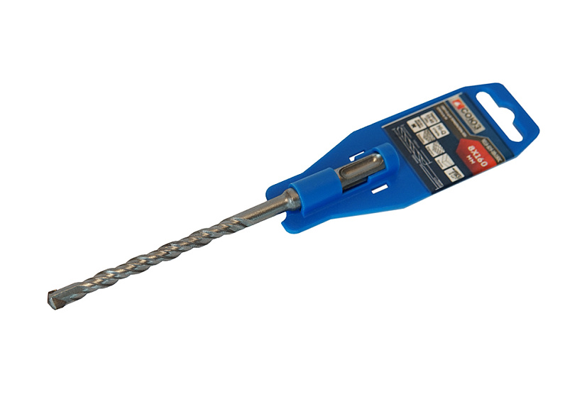 Бур SDS+ СОЮЗ 9019-SDS-08x160C купить по цене 80 ₽ в интернет магазине ТЕХСАД