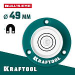 KRAFTOOL Ø 49 мм, чувствительность 0.5°, поверхностный уровень BULL'S EYE 34789 купить по цене 460 ₽ в интернет магазине ТЕХСАД