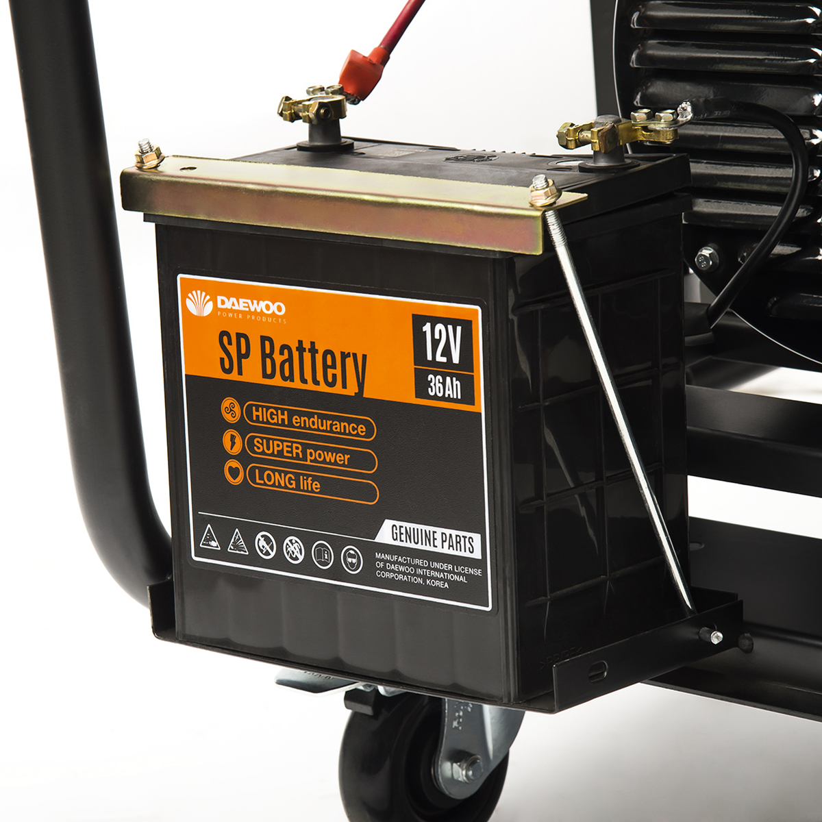 Бензиновый генератор DAEWOO GDA 12500E купить по цене 259&nbsp;990 ₽ в интернет магазине ТЕХСАД