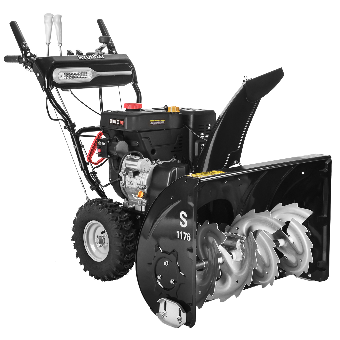 Бензиновый снегоуборщик Hyundai S 1176 купить по цене 140&nbsp;990 ₽ в интернет магазине ТЕХСАД