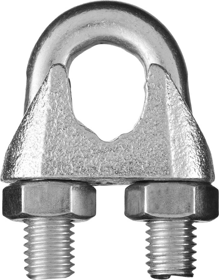 STAYER 6 мм, 80 шт., зажим троса DIN 741 30535-06 купить по цене 1&nbsp;410 ₽ в интернет магазине ТЕХСАД