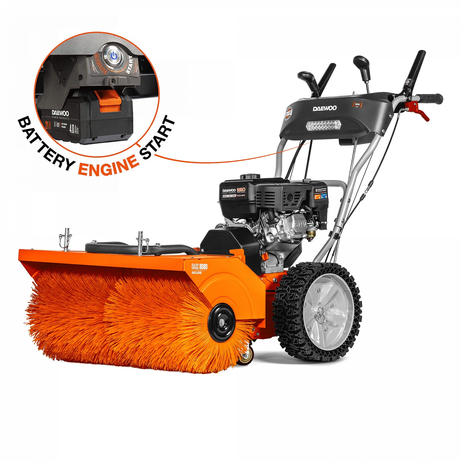 Подметальная машина DAEWOO DASC 8080 купить по цене 124&nbsp;990 ₽ в интернет магазине ТЕХСАД