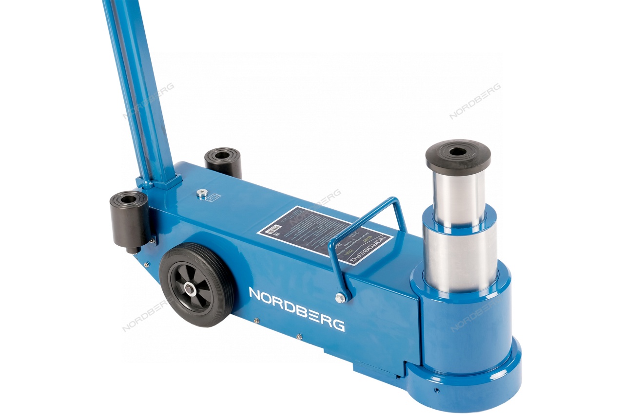 Домкрат подкатной 25/50 т, пневмогидравлический NORDBERG N33502 купить по цене 90&nbsp;298 ₽ в интернет магазине ТЕХСАД