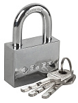 ЗУБР 60х40х20 мм, закаленная дужка, стальной корпус, замок навесной 3710-60_z01 купить по цене 810 ₽ в интернет магазине ТЕХСАД