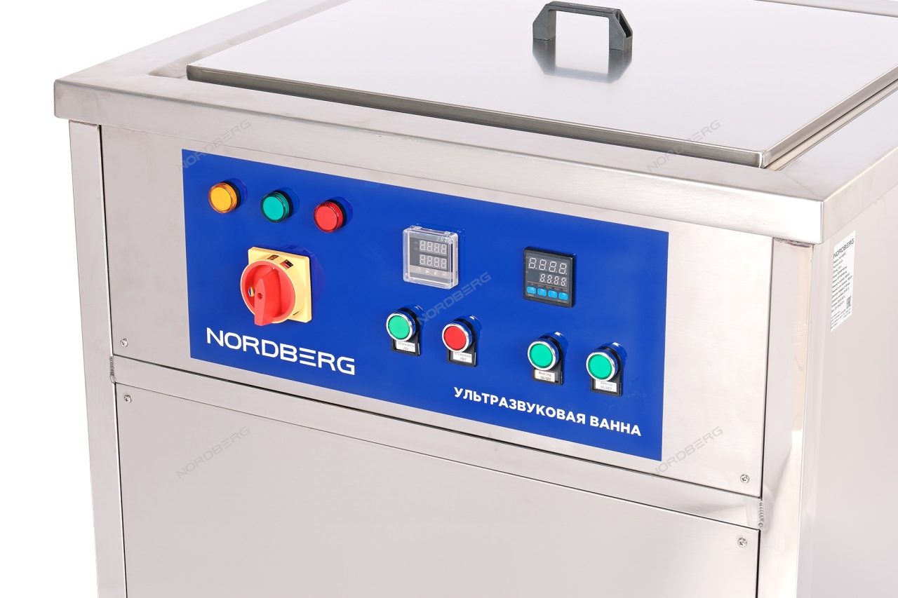 Ванна ультразвуковая с подогревом, 135,0 л, с насыщением пузырьками воздуха NORDBERG NU1350DB купить по цене 323&nbsp;321 ₽ в интернет магазине ТЕХСАД