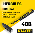 STAYER 400 г, с фиберглассовой рукояткой, молоток слесарный 20050-04_z02 купить по цене 570 ₽ в интернет магазине ТЕХСАД