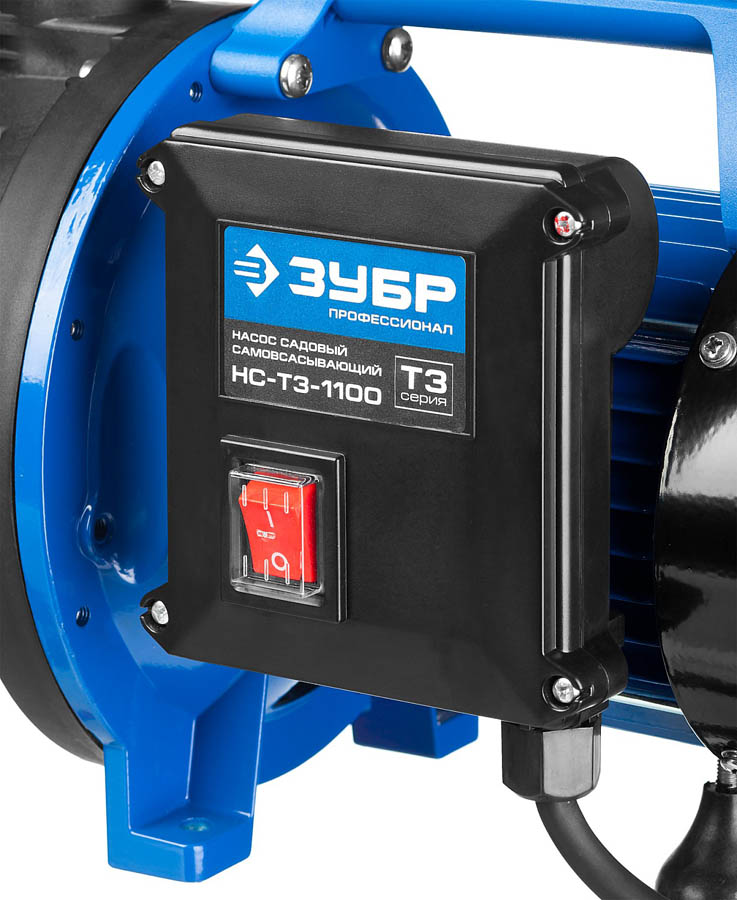 ЗУБР 1100 Вт, поверхностный, 80 л/мин, насос садовый НС-Т3-1100 Профессионал купить по цене 11&nbsp;350 ₽ в интернет магазине ТЕХСАД