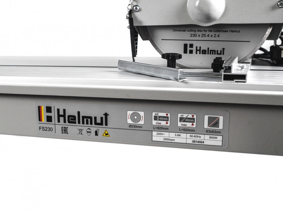 Плиткорез электрический Helmut FS230 купить по цене 34&nbsp;990 ₽ в интернет магазине ТЕХСАД