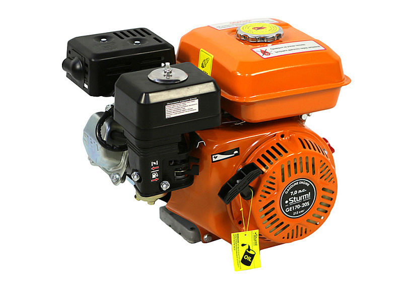 Двигатели для бензо-техники Sturm! GE170-20S купить по цене 10&nbsp;650 ₽ в интернет магазине ТЕХСАД
