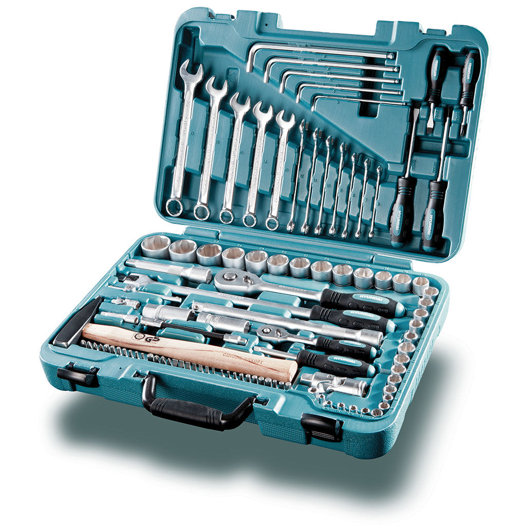 Набор ручного инструмента HYUNDAI K 101 купить по цене 11&nbsp;460 ₽ в интернет магазине ТЕХСАД