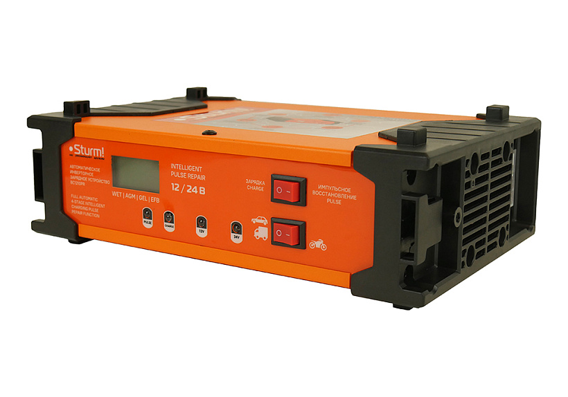 Зарядное устройство Sturm! BC1210PR купить по цене 3&nbsp;750 ₽ в интернет магазине ТЕХСАД