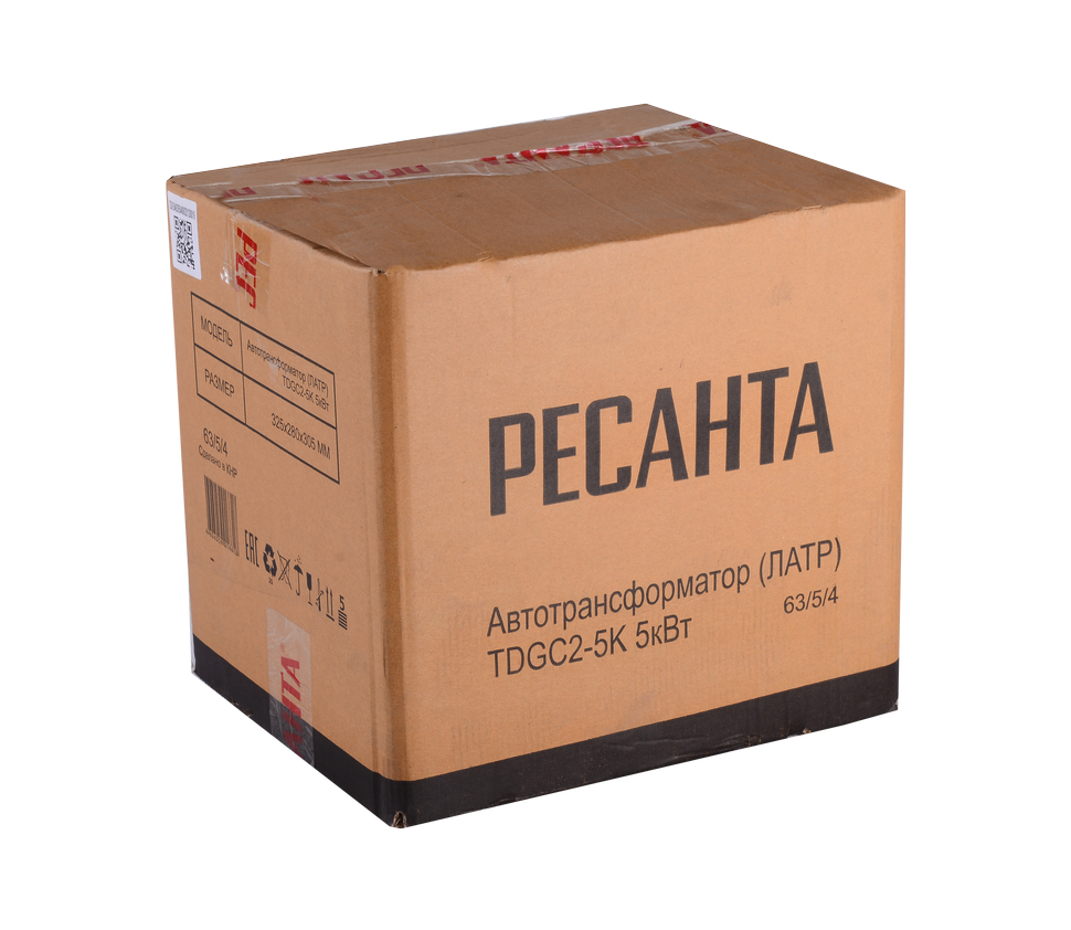 Автотрансформатор ЛАТР Ресанта ТР/5 (TDGC2-5) купить по цене 23&nbsp;590 ₽ в интернет магазине ТЕХСАД