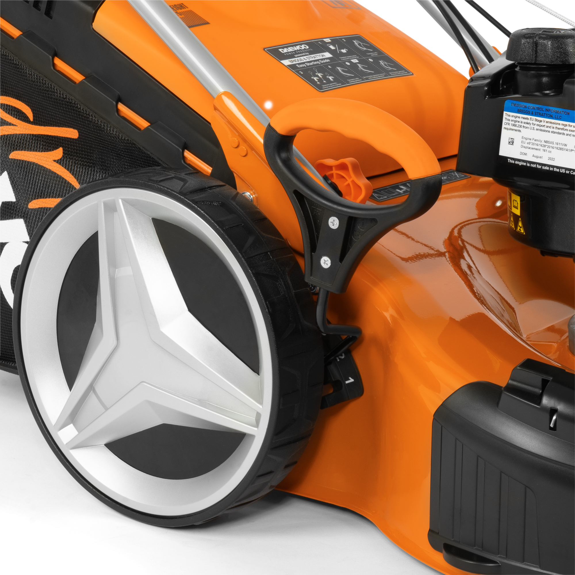 Газонокосилка бензиновая DAEWOO DLM 5500SVRB купить по цене 69&nbsp;990 ₽ в интернет магазине ТЕХСАД