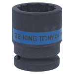 Головка торцевая ударная двенадцатигранная 3/4'', 32 мм KING TONY 653032M купить по цене 1&nbsp;090 ₽ в интернет магазине ТЕХСАД