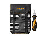 Набор вставок (бит) 1/4'', PH, PZ, Hex, Torx, Slotted, 26 предметов TOLSEN TT20186 купить по цене 1&nbsp;570 ₽ в интернет магазине ТЕХСАД