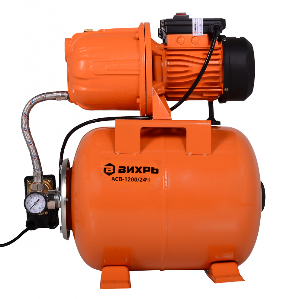 Автономная станция водоснабжения Вихрь АСВ-1200/24Ч купить по цене 13&nbsp;490 ₽ в интернет магазине ТЕХСАД