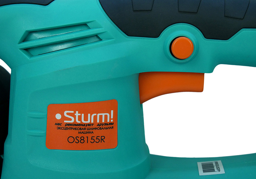 Эксцентриковая шлифовальная машина Sturm! OS8155R купить по цене 5&nbsp;350 ₽ в интернет магазине ТЕХСАД