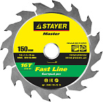 STAYER Ø 150 x 20 мм, 16T, диск пильный по дереву 3680-150-20-16 купить по цене 233 ₽ в интернет магазине ТЕХСАД