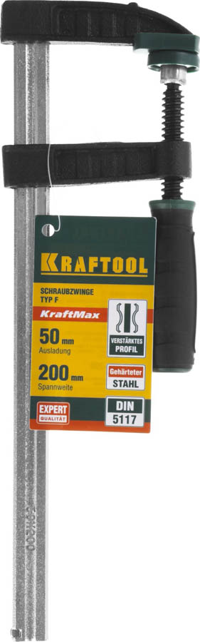 KRAFTOOL F 200х50 мм, струбцина 32011-050-200 купить по цене 328 ₽ в интернет магазине ТЕХСАД