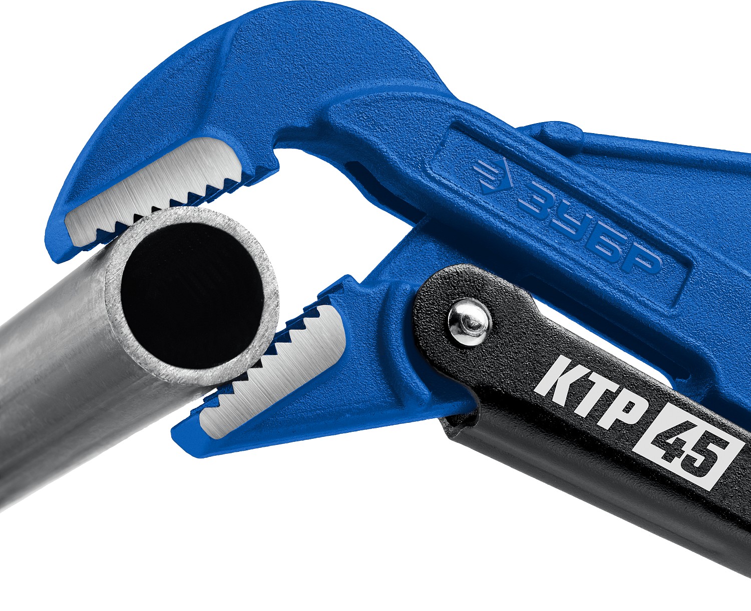 ЗУБР №1, изогнутые губки, ключ трубный КТР-45 27337-1_z02 Профессионал купить по цене 1&nbsp;340 ₽ в интернет магазине ТЕХСАД
