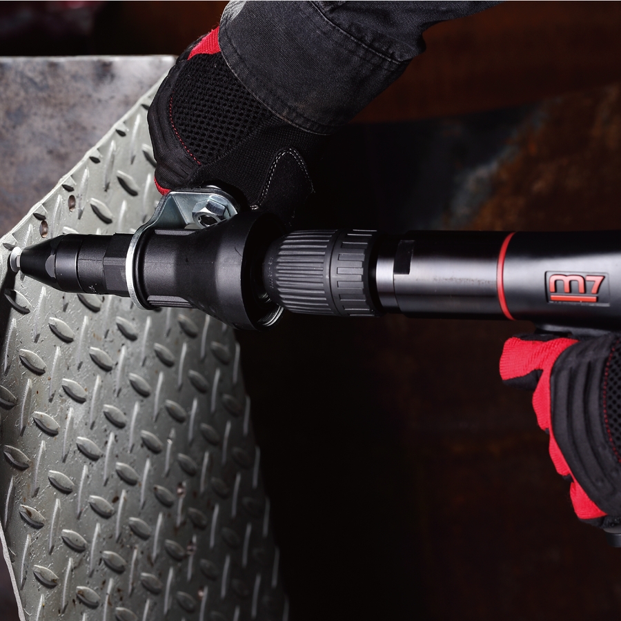 Насадка заклепочник 1/4'', для заклепок диаметром 2,4 до 4,8 мм MIGHTY SEVEN PA-9048 купить по цене 5&nbsp;420 ₽ в интернет магазине ТЕХСАД