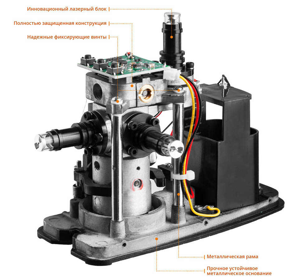 KRAFTOOL линейный лазерный нивелир со штативом LL3D 3 34640-3 Professional купить по цене 21&nbsp;240 ₽ в интернет магазине ТЕХСАД