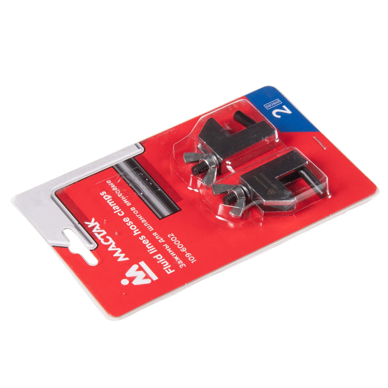 Зажимы для шлангов винтовые, 2 предмета МАСТАК 109-60002 купить по цене 880 ₽ в интернет магазине ТЕХСАД