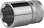 KRAFTOOL 1/2'', 21 мм, CrMo сталь, хромированная, торцовая головка INDUSTRIE QUALITAT 27801-21_z01 купить по цене 139 ₽ в интернет магазине ТЕХСАД