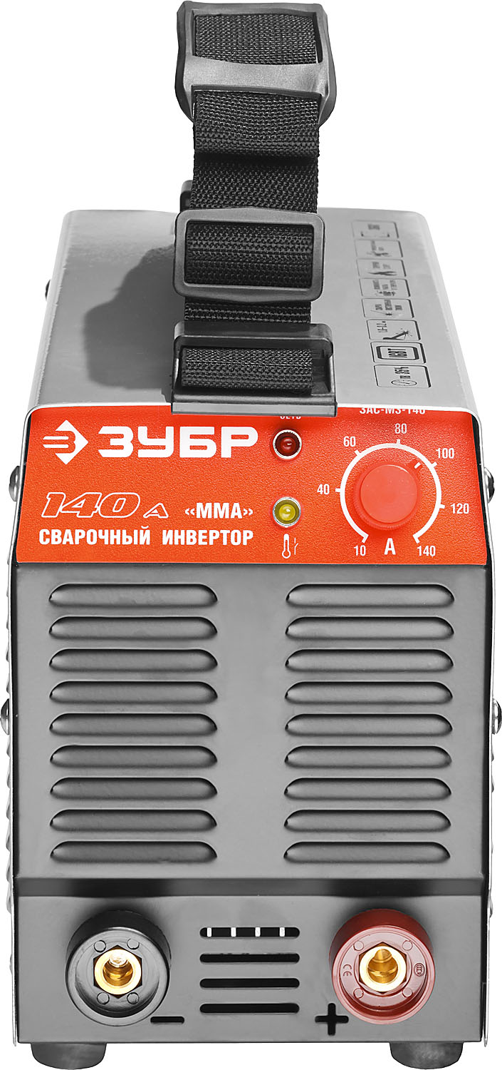 ЗУБР 10-140 А, ММА, IGBT, инвертор сварочный ЗАС-М3-140 Мастер купить по цене 10&nbsp;270 ₽ в интернет магазине ТЕХСАД