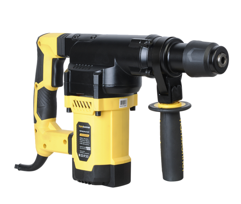 Перфоратор SDS Plus Hanskonner HRH1836RE купить по цене 15&nbsp;990 ₽ в интернет магазине ТЕХСАД