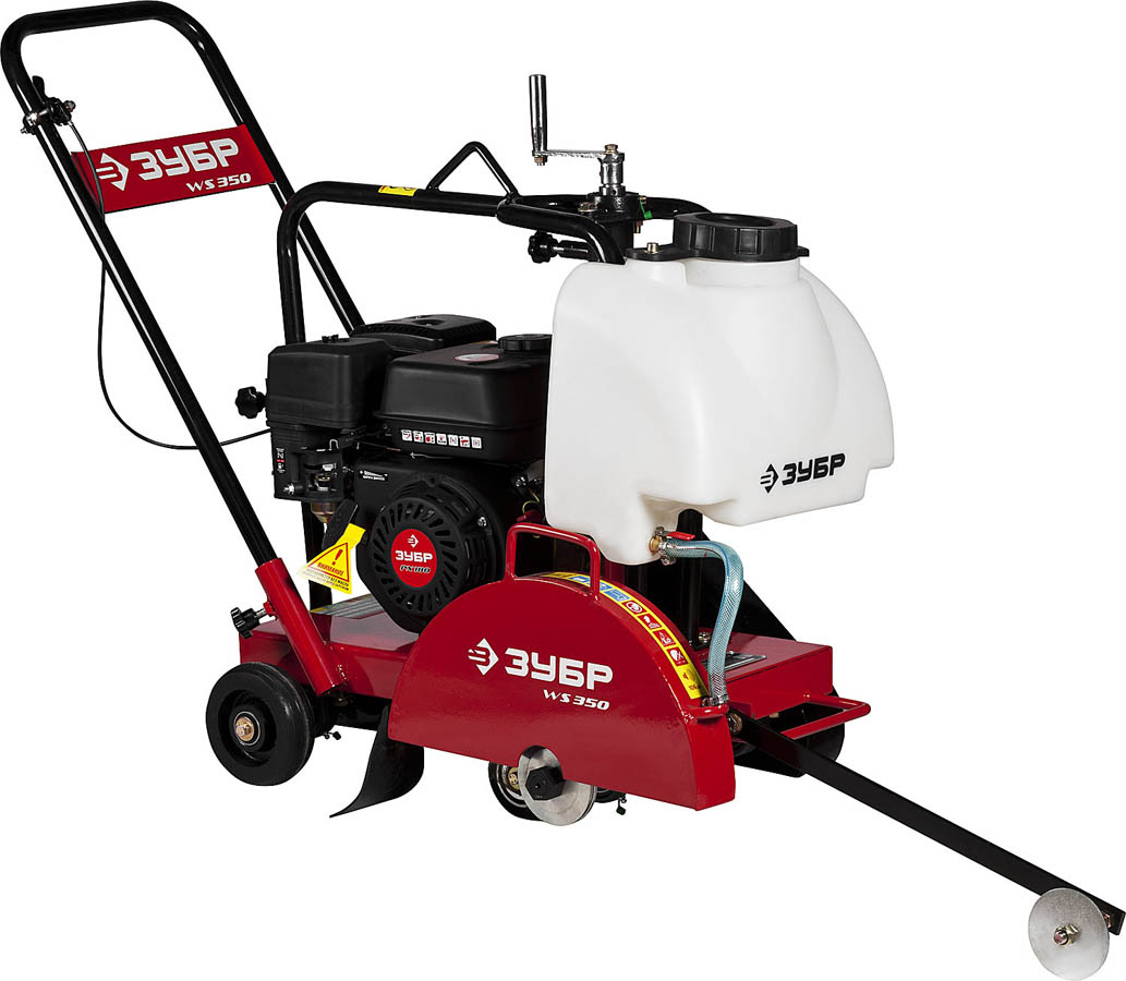 ЗУБР 115 мм, 6,5 л.с., 4800 Вт, швонарезчик бензиновый ЗШБ-350 Профессионал купить по цене 66&nbsp;620 ₽ в интернет магазине ТЕХСАД