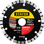STAYER Ø 125Х22.2 мм, алмазный, турбо-сегментный, диск отрезной 3660-125_z02 Professional купить по цене 380 ₽ в интернет магазине ТЕХСАД