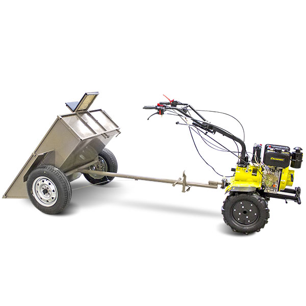 Тележка прицепная большая для мотоблоков CHAMPION C3035 купить по цене 42&nbsp;490 ₽ в интернет магазине ТЕХСАД