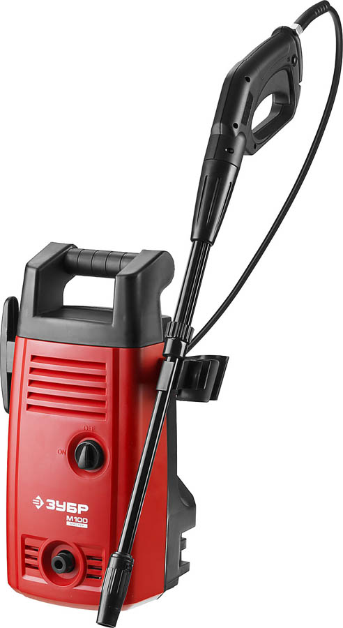 Мойка высокого давления ЗУБР АВД-100, щеточный двигатель, серия Мастер купить по цене 4&nbsp;422 ₽ в интернет магазине ТЕХСАД
