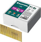 KRAFTOOL P0.6, 20 мм, 10000 шт, шпильки(гвозди) для пневматического нейлера 31786-20 купить по цене 960 ₽ в интернет магазине ТЕХСАД
