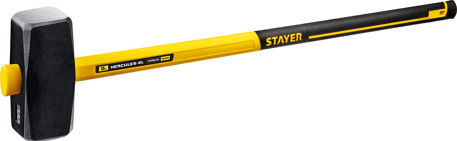 STAYER 10 кг, кувалда с фиберглассовой удлинённой рукояткой Hercules 20110-10_z03 купить по цене 5&nbsp;230 ₽ в интернет магазине ТЕХСАД