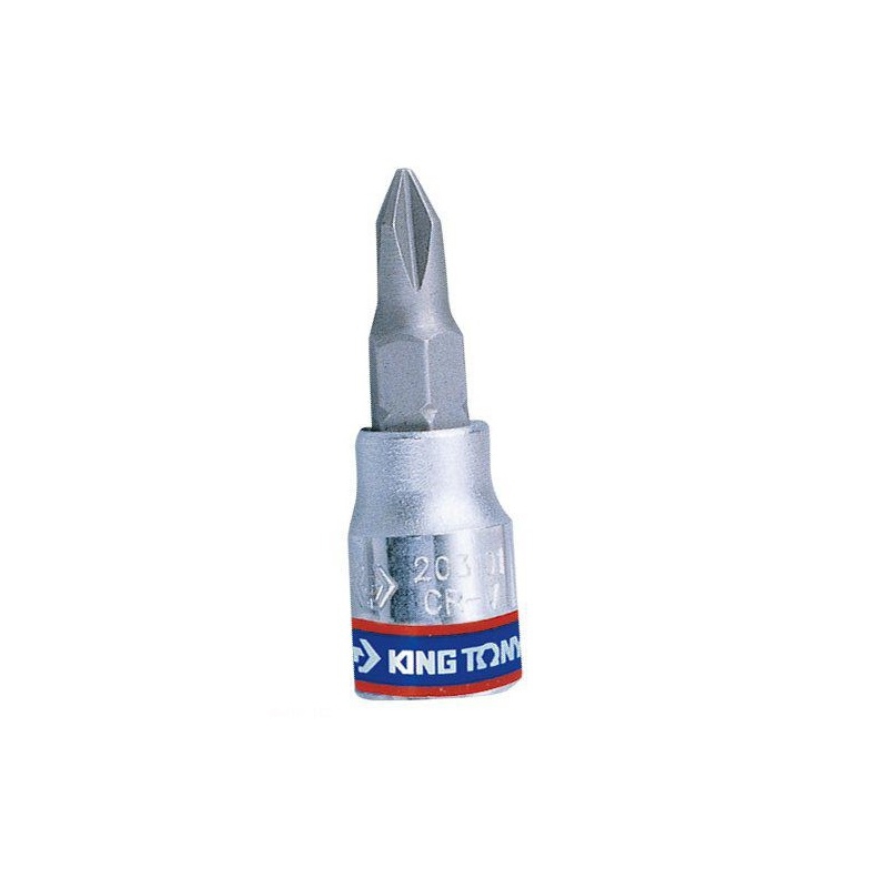 Насадка (бита) торцевая 1/4'', Phillips, PH4, L = 37 мм KING TONY 203104 купить по цене 130 ₽ в интернет магазине ТЕХСАД