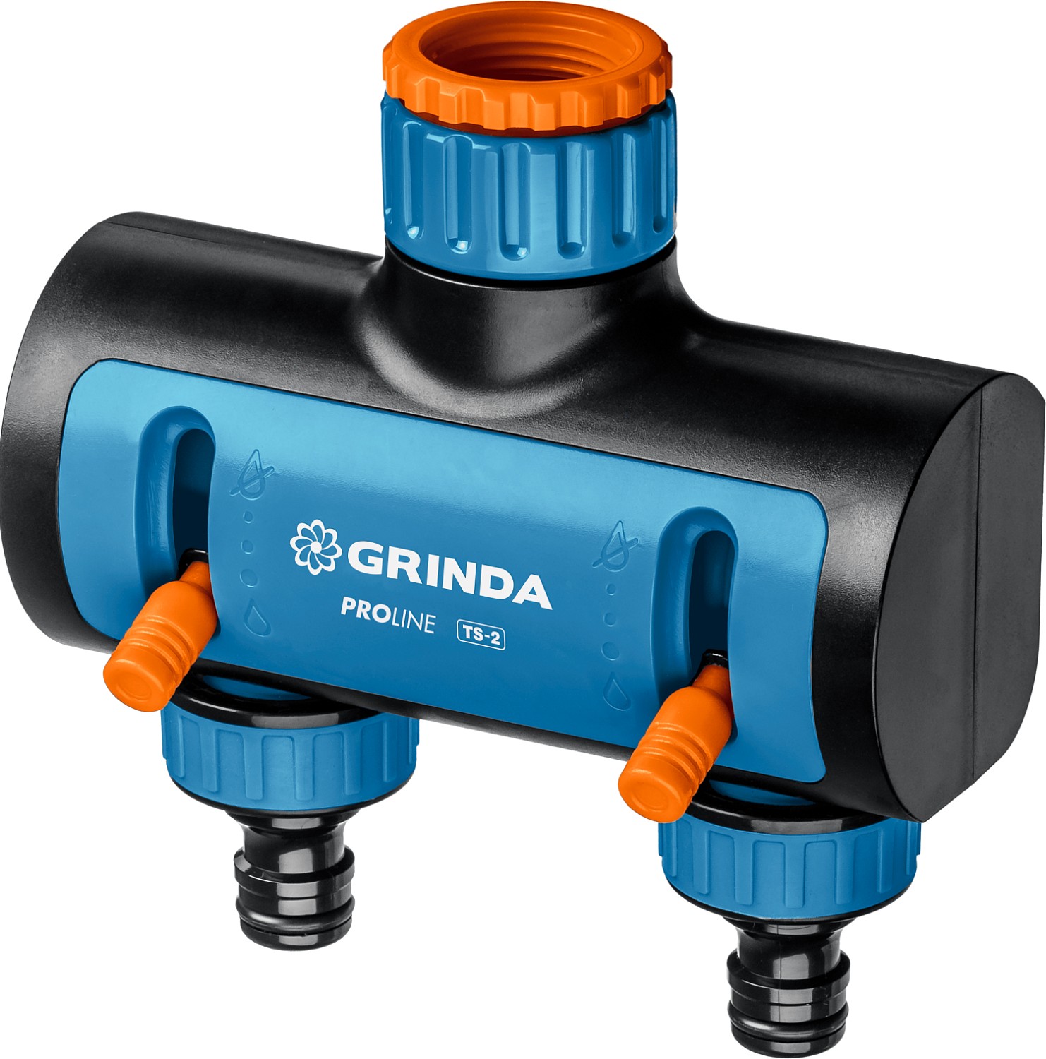 GRINDA  3/4'' х 1'', поливочный, с внутренней резьбой, распределитель двухканальный TS 8-426312_z02 PROLine купить по цене 690 ₽ в интернет магазине ТЕХСАД